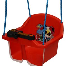 Goyal's Musical Eco Baby Swing With Long Ropes - Red-8