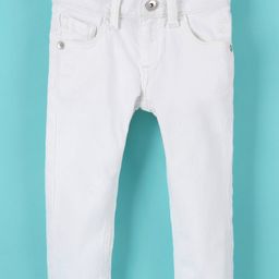 UCB Cotton Full Length Trouser Solid- White-picture-17