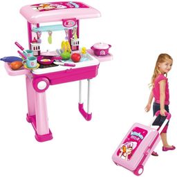 Sanjary 2 in 1 Little Chef Kids Kitchen Play Set Big with Light & Sound Toy for kids -Color & Design May Vary-11