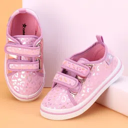 Cute Walk by Babyhug Velcro Closure Casual Shoes - Purple-picture-26