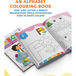 target publication pvt ltd ABCD Alphabet Colouring Book Blossom Alphabet Writing Capital Letter B Introduction to Alphabet and Numbers Nurture Number Book B 1 to 20 Nursery Books Pack of 4 - English image 3
