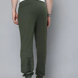 ether Men Mid-Rise Joggers With Drawcords Closure-image-9