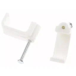 RS PRO White PE Rectangular Cable Clip, 233443 (Pack 100 pcs)-image-64