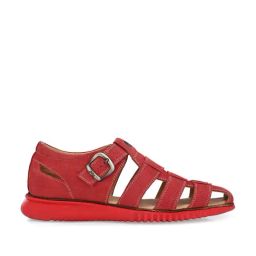 Hitz Men's Red Fisherman Sandals-picture-20