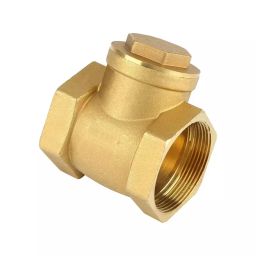 B K JAGAN & CO Size 20 mm Horizontal Check Valve Metal Gold-picture-16