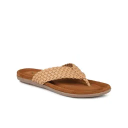 Inc 5 Women Textured T-Strap Flats-image-14
