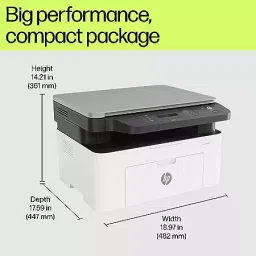 HP Laserjet 1188w Compact Monochrome Multifunction Printer with Direct Wi-Fi (Print, Scan, Copy) image 4