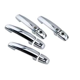 Auto Pearl Door Handle Cover Compatible For Maruti Suzuki Brezza (Set of 4)-12