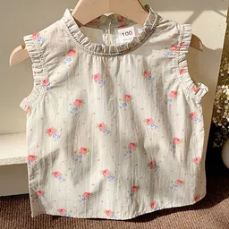 LULU & SKY Floral Print Cotton Top-picture-8