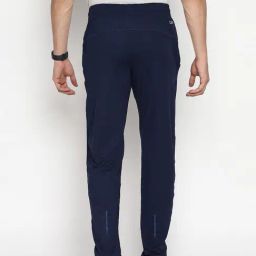 Van Heusen Performance Regular Fit Swift Dry High Stretch Trackpants - Navy Melange image 2