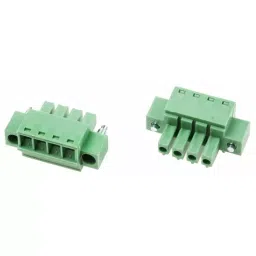 RS PRO 4 Way Pluggable Terminal Block 3.81 mm Pitch Screw Termination, 8745076-2