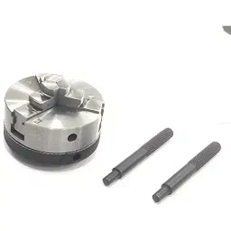 A.D INTERNATIONAL Self Centering Chuck Size 125 mm 4 Jaws 95 mm Recess for Rotary Tables & Lathe Machine Tools, N8-BEPJ-RFU0 image 2