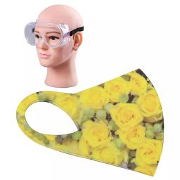ORILEY GC-002145 Universal Girls & Women Goggle & Reusable Face Mask Yellow-picture-20