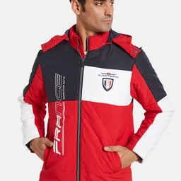 METTLE Men Colourblocked Jacket-picture-36