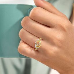 KISNA DIAMOND AND GOLD JEWELLERY Women 14KT Finger Ring Diamond-image-92