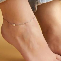 Zavya 92.5 Sterling Silver Anklet for Women in Rhodium-Plating-image-14