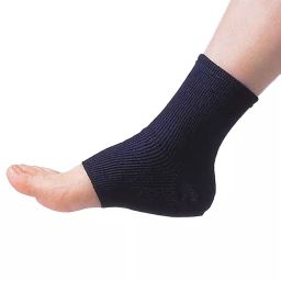 AS ONE Heel Supporter L Size Acrylic, Polyurethane & Polyester Navy, 63096-16