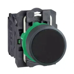 Sibass Electric Flush Spring Return Push Button Diameter 22.5 mm PVC Body Without Contact Element with CE Mark, Black, SE-LAY5-EA21 (Pack of 300)-picture-22