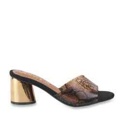 Catwalk Women's Bronze Casual Sandals-image-59