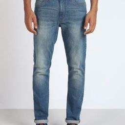 Lee Blue Cotton Skinny Fit Jeans-picture-11