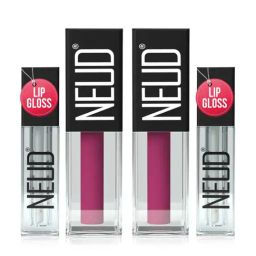 NEUD Matte Liquid Lipstick Quirky Tease with Free Lip Gloss  - Pack of 2 (Each)-image-42