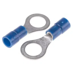 RS PRO Insulated Ring Terminal M7 Stud Size 0.5 mm² to 1.5 mm² Wire Size Blue, 6139340-image-61