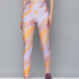 Reebok Geometric Printed Sports Tights-image-118