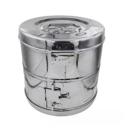 Florix Nation Deluxe Quality Jointed Dressing Drum Stainless Steel 12x15 Inch-picture-23