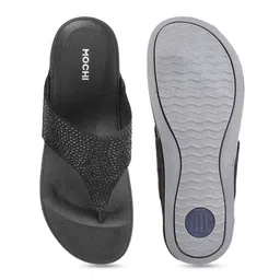 Mochi Embellished Open Toe T-Strap Flats image 5