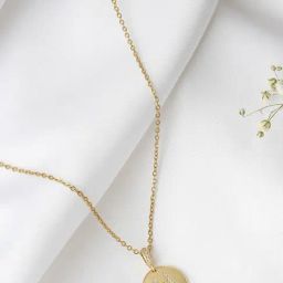Joker & Witch Golden Silken Alphabet H Necklace-image-71