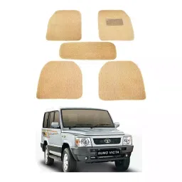 Auto Pearl MA3O284 PVC and Plastic Standard Mat for Tata Victa 2005-2015 (Beige)-image-91