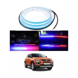 Cartronics 120cm Police strip Type Led  Red Blue  For TATA Harrier-image-66