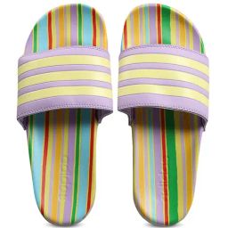 Adidas Women's ADILETTE COMFORT Purple Slides-image-4