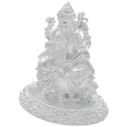 Sri Jagdamba Pearls 0.8 Silver Kamkshi Devi Divine Idol - 11 gm-image-27