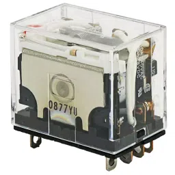 Omron Bi-Power Relay AC 100/110 V Plug-in terminal, LY4N AC100/110-18