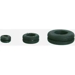 RS PRO Black Polychloroprene 20 mm Cable Grommet for Max of 9.5 mm Cable, 1366402 (Pack of 100 pcs)-image-45