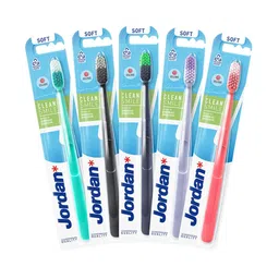 Jordan Set Of 5 Soft Bristles BPA Free Toothbrush-image-16