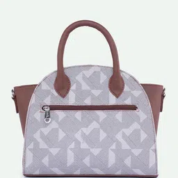 ZOUK Women Geometric Printed Swagger Handheld Bag image 5
