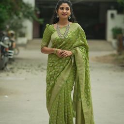 AVANTIKA FASHION Woven Design Zari Art Silk Kanjeevaram Saree-55