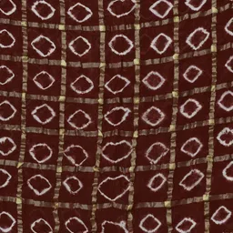 EBADAT Printed Maroon Cotton Dupatta image 3