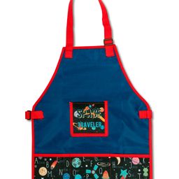 Echo Boomers Print Multipurpose Kids Waterproof Washable Apron with 4 pockets for Cooking Art Painting and School - Pack of 1-image-38