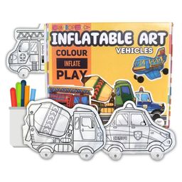 Craftopedia Vehicle Inflatable Art and Craft Kit-15