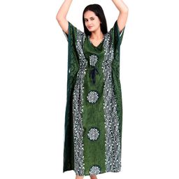 BOMBSHELL Printed Maxi Nightdress-image-85
