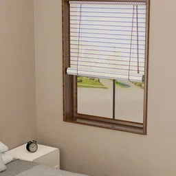 Myntra Elegant Homes Cream & Brown Self Design Bamboo Window Blinds 3 x 6 Ft-image-39