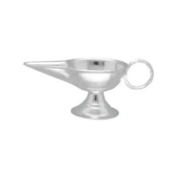 Sri Jagdamba Pearls 0.8 Silver Arti Stand - 19 gm-image-26