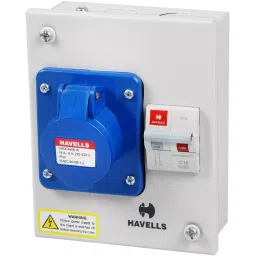 Havells 16 A Solution with Insulated Plug and Socket DHDPBDP016-21