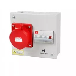 Havells 32 A Solution with Insulated Plug and Socket DHDPBTN032-31
