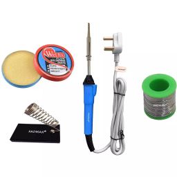 Fadman Basic Complete 4 In 1 Soldering Iron Kit Copper, Iron & Nickle Corded 25 W with Solder Wire-10