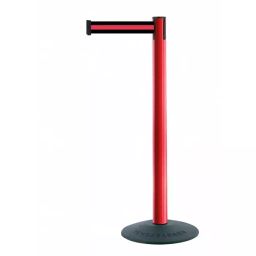 Tensator Black Red Plastic Retractable Barrier 2.3m Black Red Tape, 875T-21-S2-picture-1