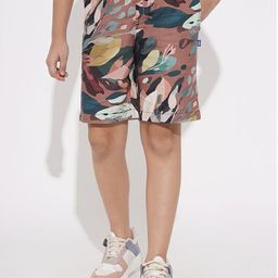 Jack & Jones Junior Boys Printed Regular Fit Shorts-image-91